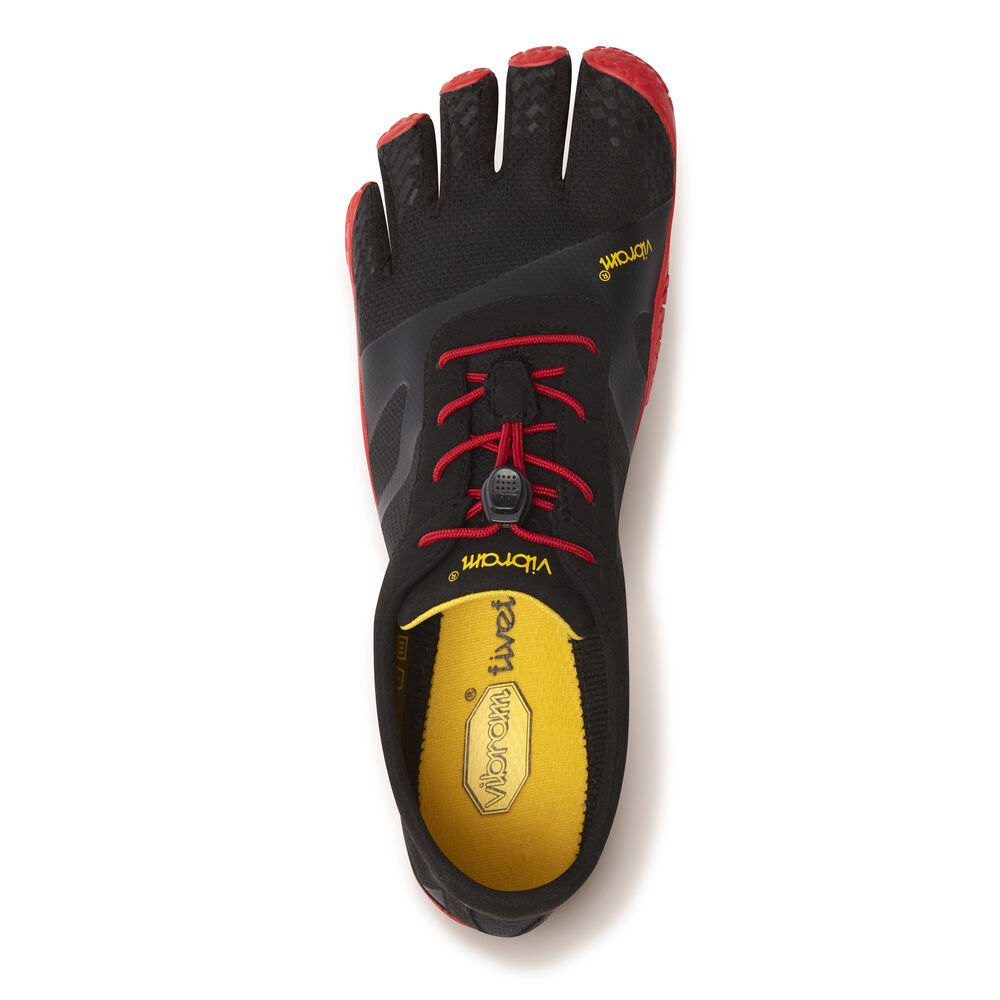 Vibram FiveFingers Herre Træningssko Sort/Rød - Kso Evo - 0653TUBSZ